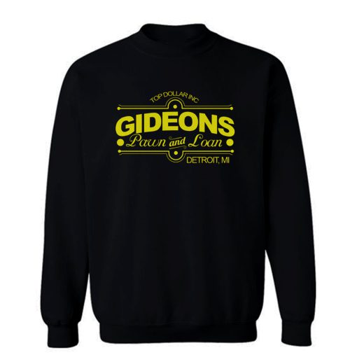 The Crow Gideons Pawn And Loan Movie Sweatshirt