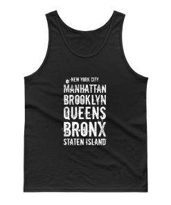 The Five Boroughs Nyc Tank Top
