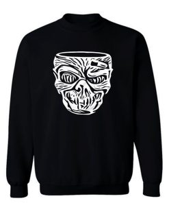 Tiki Zombie Head Sweatshirt