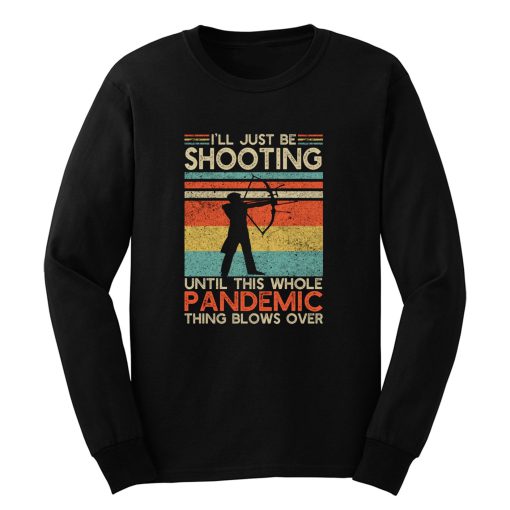 Vintage Bow And Arrow Shooting Long Sleeve