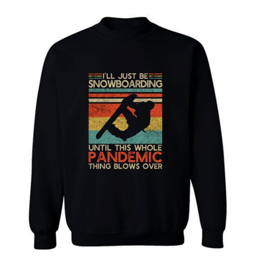 Vintage Snowboard Sweatshirt