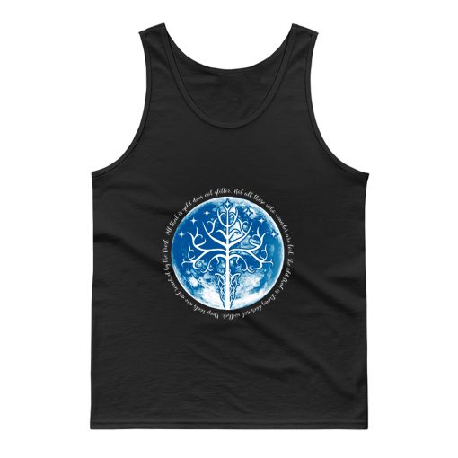White Tree Of The Moon Tank Top