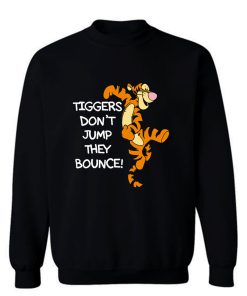 Winnie The Pooh Tigger Quote Cartoon Sweatshirt