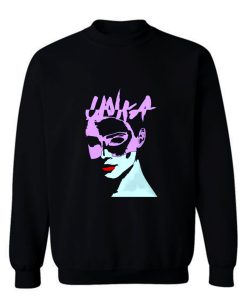 Women Mask Sweatshirt