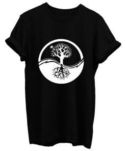 Yin And Yang Tree Of Life T Shirt