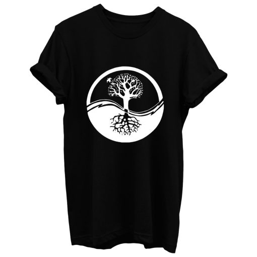 Yin And Yang Tree Of Life T Shirt