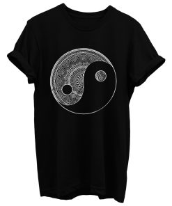 Yin Yang Mandala T Shirt