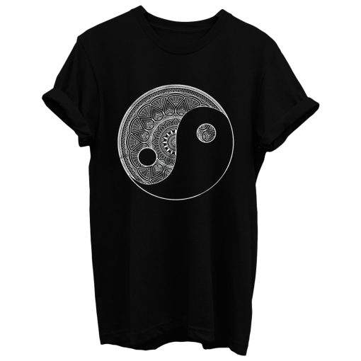 Yin Yang Mandala T Shirt