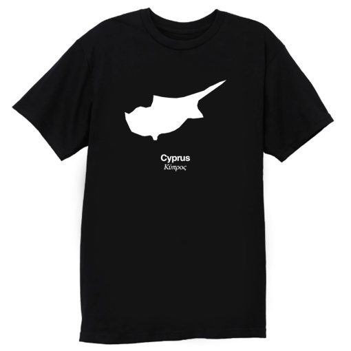 Country Silhouetten Cyprus T Shirt