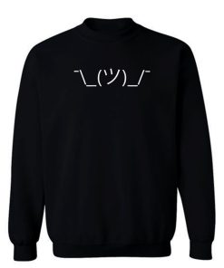 Emoji Emoticon Shrug Sweatshirt