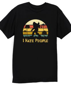 I Hate People Middle Finger T Shirt