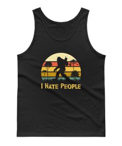 I Hate People Middle Finger Tank Top