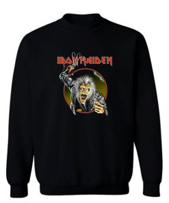 Iron Maiden Eddie Metal Hook Band Sweatshirt