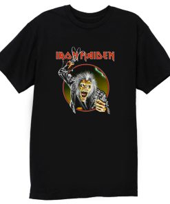 Iron Maiden Eddie Metal Hook Band T Shirt
