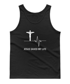 Jesus Saved My Life Hoodie Christian Religion Faith God Tank Top