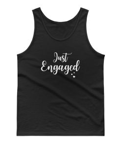 Just Married Engaged Tank Top