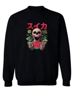 Sweet Death Skull Colors Sweatshirt