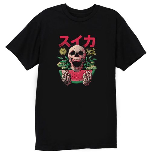 Sweet Death Skull Colors T Shirt