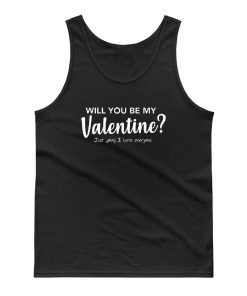 Will You Be My Valentine Tank Top