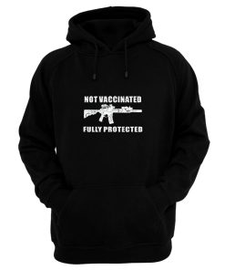 2a Not Vaccinated But Fully Protected Pro Gun Vintage Hoodie