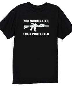 2a Not Vaccinated But Fully Protected Pro Gun Vintage T Shirt