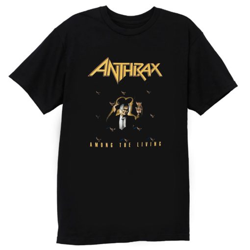 Anthrax Among The Living Black T Shirt