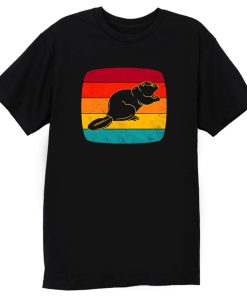 Beaver Vintage Retro T Shirt