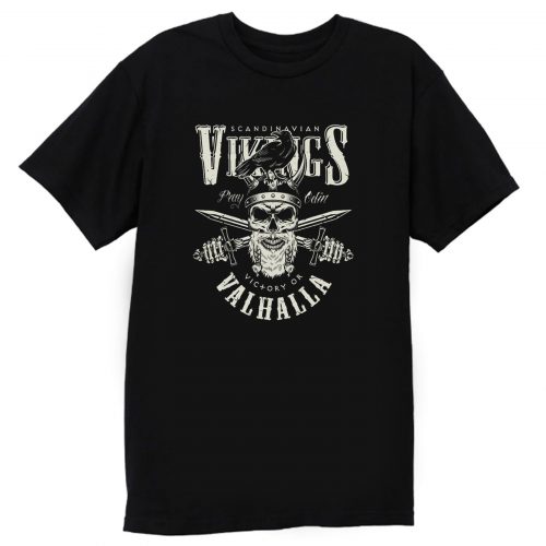 Bones Swords Viking T Shirt