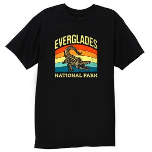 Everglades National Park Us Crocodile Vintage T Shirt