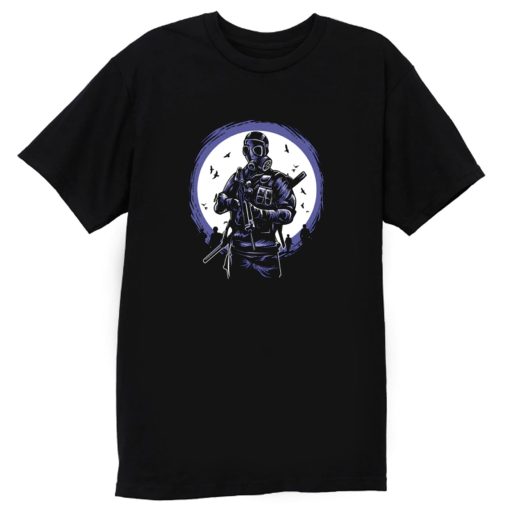 Gas Mask Soldier T Shirt