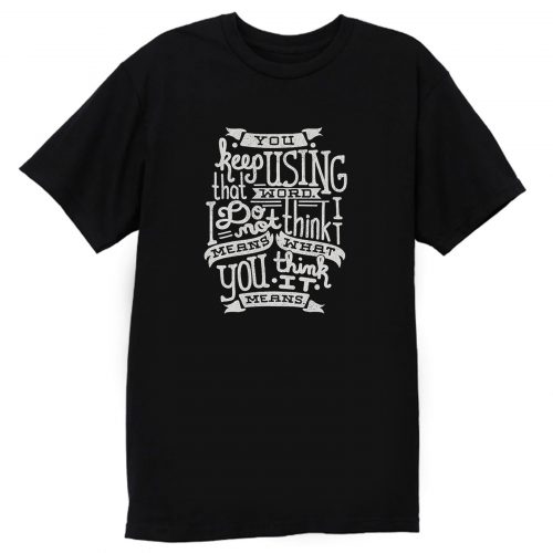 Inigos Typography T Shirt