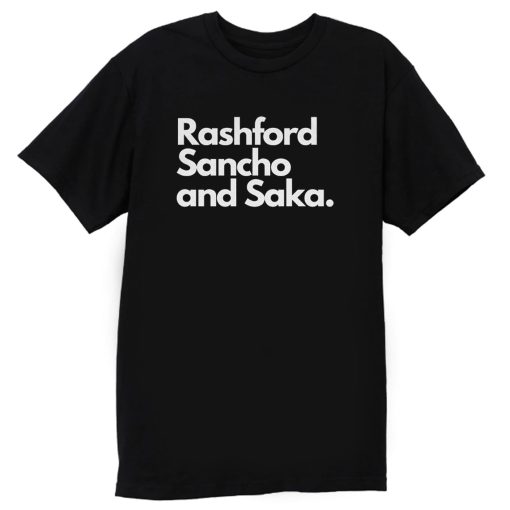 Marcus Rashford Jadon Sancho Bukayo Saka T Shirt