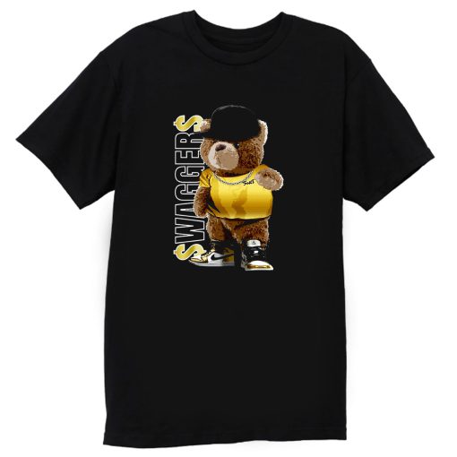 Metallic Gold Bear T Shirt