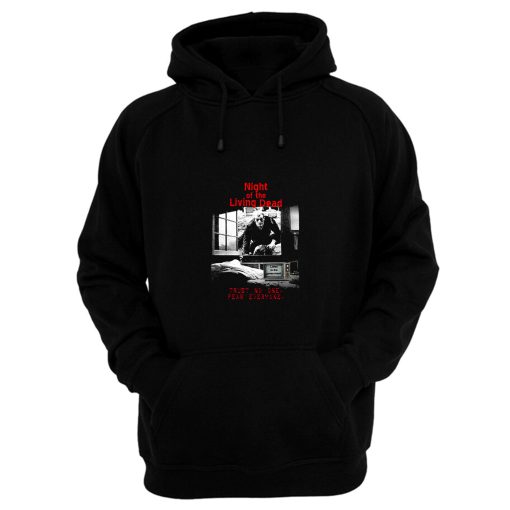 Night Of The Living Dead Movie Poster Hoodie