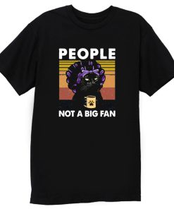 Not Grandma Fan A Top Cat Black T Shirt