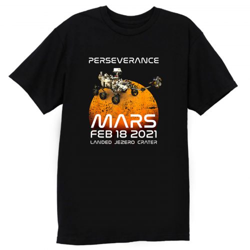 Perseverance Mars Rover Landing 2021 Nasa Mission T Shirt