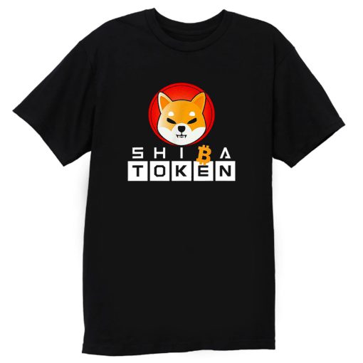 Shiba Inu Token Crypto Coin Cryptocurrency Novelty T Shirt