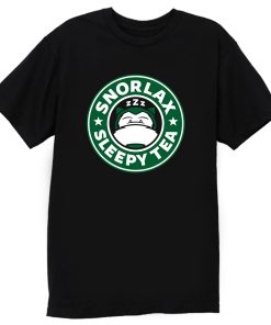 Snorlax Sleepy Tea T Shirt