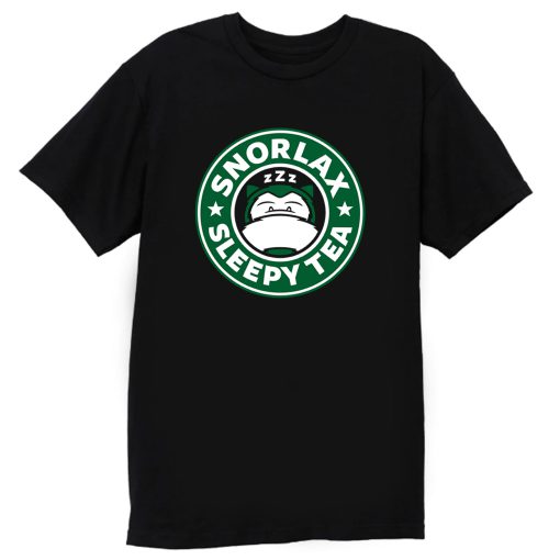 Snorlax Sleepy Tea T Shirt