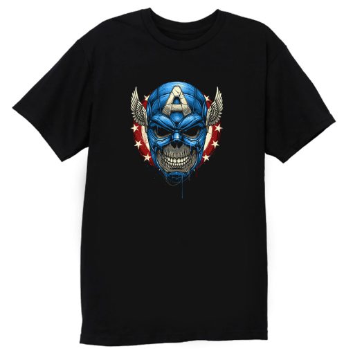 Star Spangled Skull T Shirt
