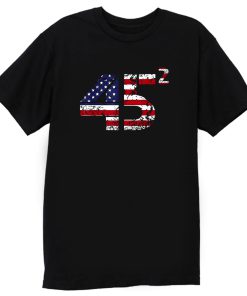 Trump 45 Squared 2020 Second Presidential Term T Shirt