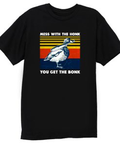 You Mess Bonk Vintage Duck T Shirt